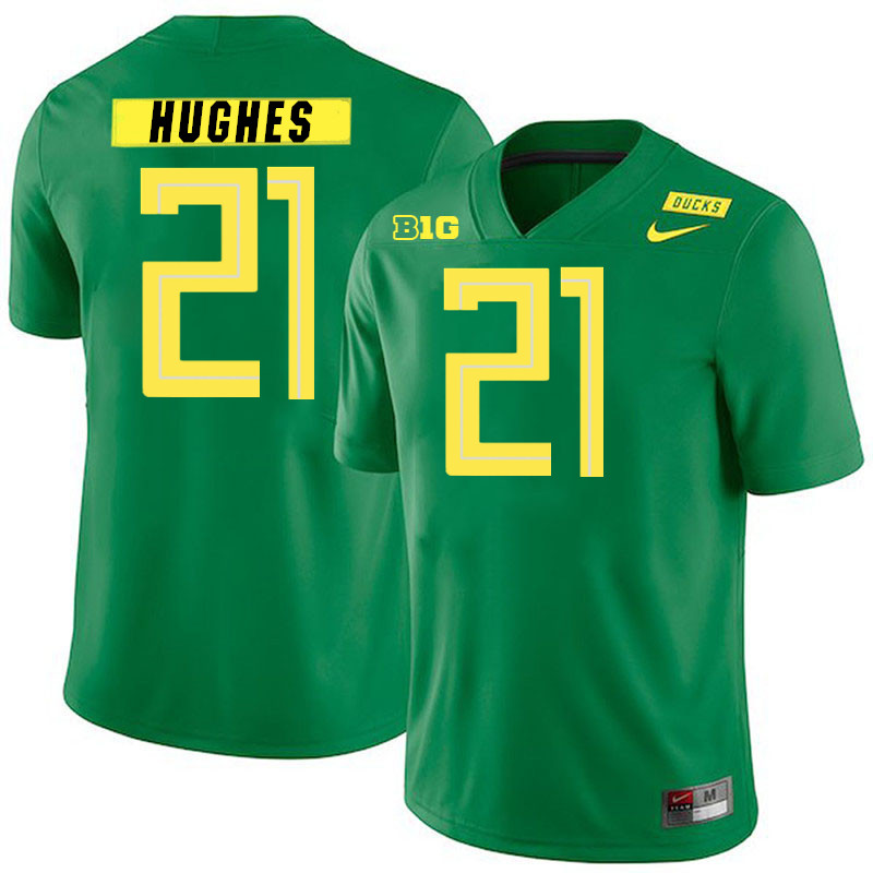 Makhi Hughes Oregon Jersey,Oregon Ducks Football Uniforms,Jerseys Youth-Alternate Green